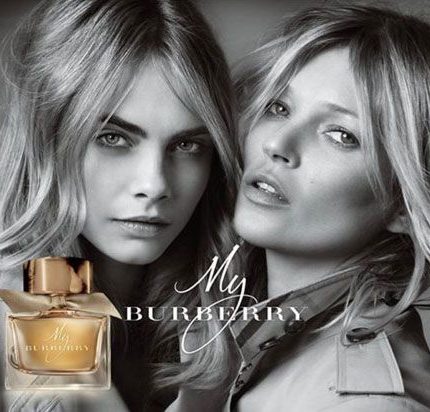 Adverting image for My Burberry perfume | Buy Now