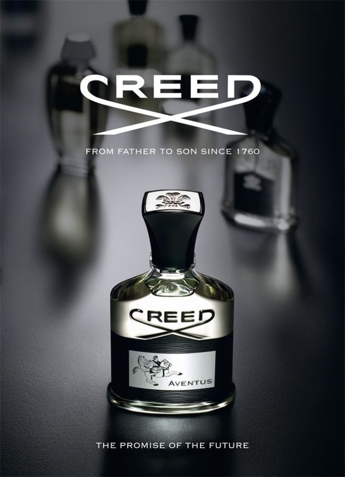 Advertising image of Creed Aventus for Men Perfume | Buy Online