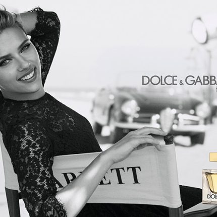 Advertising image of Dolce & Gabbana The One for women perfume | Buy online