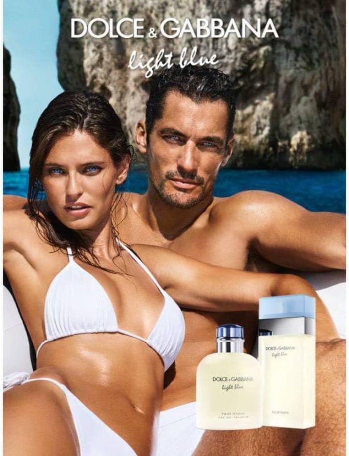 Advertising image of Light Blue by Dolce & Gabbana Pour Homme perfume | Buy Now