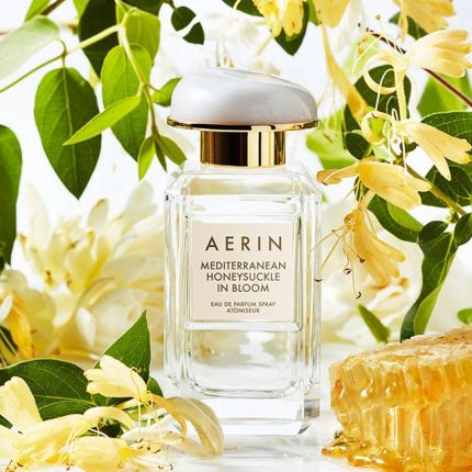 Advertisement for AERIN Mediterranean Honeysuckle Perfume | Buy Now
