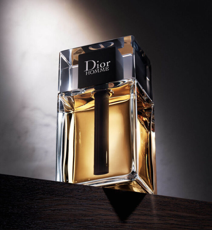 Image of the Dior Homme Bottle of perfume