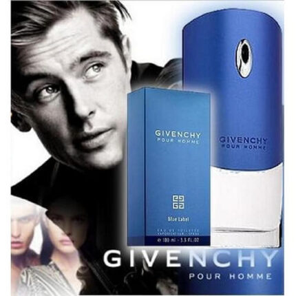 Givency Pour-Homme Blue Label Perfume advert | Buy or Order