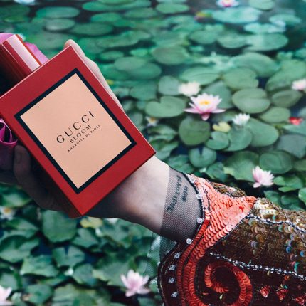 Advertising Image of Gucci Bloom Ambrosia Di Fiori EDP 100ml for Women Perfume | Order Now