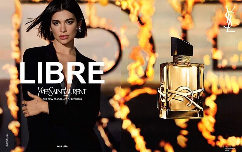 Yves Saint Laurent perfume brand image