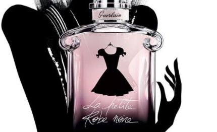 adverting for Guerlain La Petite Robe Noire 100ml EDT for Women Perfume