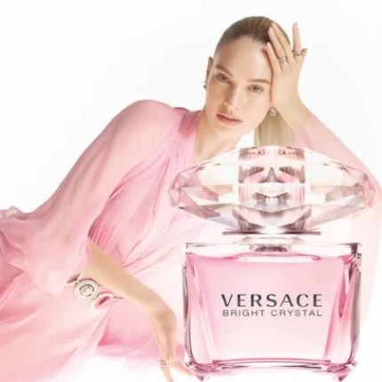 Advertising image of Versace Bright Crystal EDT 90ml For Women Perfume