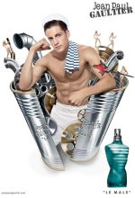 Advertising image of Le Male Cologne By Jean Paul Gaultier EDT 200ml For Men Perfume