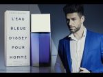 advert for Issey Miyake L'eau Bleue D'issey Pour Homme Perfume - buy online