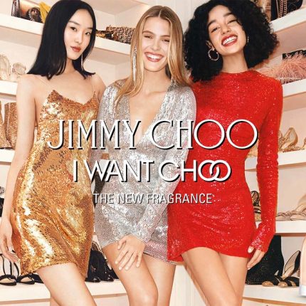 Advert for Jimmy Choo I Want Choo 100ml EDP for Women Perfume