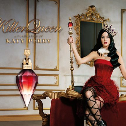 Advert for Katy Perry Killer Queen EDP 100ml for Women Perfume