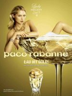 advert Paco Rabanne Lady Million Eau My Gold EDT 50ml for Women